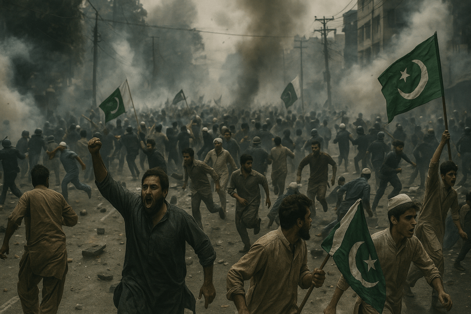 پاکستان میں ملک گیر احتجاج: ٹی ایل پی کے سربراہ سعد رضوی زخمی، حالات کشیدہ